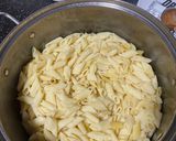 Pas rețetă Penne cu pui și ciuperci 7 fotografie