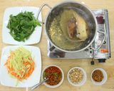 Hình bước làm 1 của món Gỏi xoài ốc giác giòn ngon lạ miệng