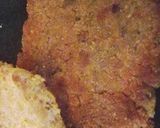 Foto del paso 7 de la receta: Milanesa de harina de garbanzo y porotos negros 🤗