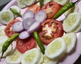 हेल्थि वेजिटेबल सलाद (vegetable salad recipe in hindi) रेसिपी चरण 3 फोटो
