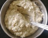 A picture of step 2 of Walnut stuffed siddu.