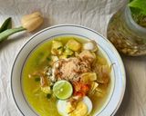 Foto langkah ke 10 dari resep Soto Ayam Kuah Kuning Bening (Khas Malang).