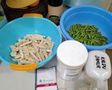 Foto langkah ke 1 dari resep Tumis Kacang Panjang Tempe.