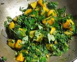 मेथी आलू की भाजी (methi aloo ki bhaji recipe in Hindi) रेसिपी चरण 2 फोटो