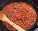 Foto langkah ke 4 dari resep Spaghetti Bolognese (non-halal).