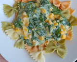 Foto del paso 2 de la receta: 364. Salsa de espinacas con maíz a la crema