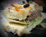 Foto del paso 8 de la receta Hamburguesa en pan de focaccia casero