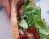 Foto del paso 2 de la receta: - Baguetín crujiente - con bondiola 🥪🍴😍