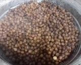 A picture of step 2 of Black chana chaat.