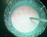 A picture of step 1 of Rose Flavour Ice cream.