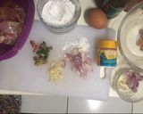 Foto langkah ke 1 dari resep Week 2 : Bakso Isi Ayam Cincang Pedas!.