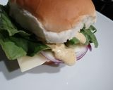 A picture of step 3 of Bang Bang Salad and Burger Dressing.