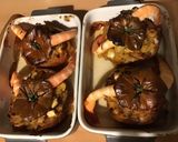 Une image de l'étape 12 de Tomates noires farcies poireaux et leurs gambas sauvages.