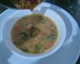 A picture of step 4 of Dhaba style tuvar daal.