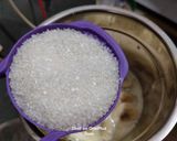 A picture of step 1 of Eggless Banana Suji Cake (Without Oven).