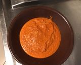 Une image de l'étape 2 de Filets de saumon à la crème de poivrons,citron et aneth.