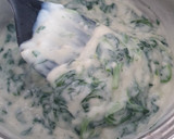 Foto del paso 2 de la receta: 🍽 🌿 Tarta con espinaca en salsa blanca, champiñones y jamón