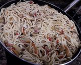 Foto del paso 7 de la receta Espaguetis con verdura y pollo