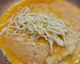 Foto del paso 2 de la receta Tortilla con queso y anacardos