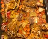 Foto del paso 6 de la receta Conejo al Brandy con verduras al horno