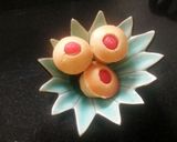 Hình bước làm 2 của món Financier cakes