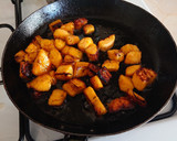 Foto del paso 4 de la receta: Lentejas con Tocino y Plátano Macho