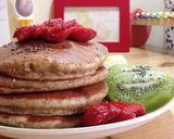 Foto langkah ke 5 dari resep Banana Oatmeal Pancake (GF).