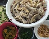 Hình bước làm 5 của món Chân gà sốt thái