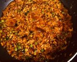 A picture of step 4 of Fresh turmeric sabzi.