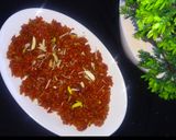 A picture of step 7 of Gajar ka halwa.