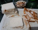 A picture of step 2 of Mango surprise delight.