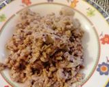 Foto del passaggio 8 della ricetta Farro con crema di radicchio e funghi light 💜🍄