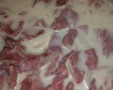 A picture of step 4 of Chipped Beef (SOS).