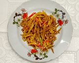 Foto langkah ke 5 dari resep Tumis Pepaya Muda.