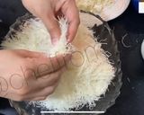 A picture of step 1 of Arabic Kunafeh.