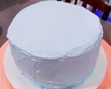 Hình bước làm 7 của món Bánh sinh nhật nhân sầu riêng