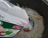 Foto langkah ke 2 dari resep Nasi Uduk Santan Kara Rice Cooker.