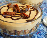 Foto del paso 8 de la receta: Postre con mousse de dulce de leche, chocolate y vauquita