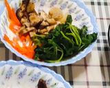Gambar langkah 2 resipi Bibimbap Versi Sihat.
