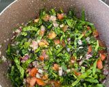 A picture of step 2 of Hariyali moong.