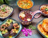 Hình bước làm 7 của món Cơm nhà với nhiều món ngon