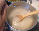 Foto del paso 6 de la receta: Arroz blanco con berenjenas, carne y un toque de curry