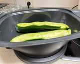 Foto del paso 13 de la receta: Calabacines rellenos de carne picada y verduras MC