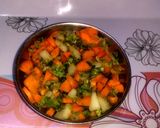 A picture of step 1 of Vegetarian Salad.