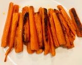 A picture of step 6 of Honey Butter Roasted Carrots.