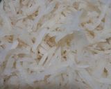 A picture of step 1 of Chinese Pakora(grated aloo k pakory).