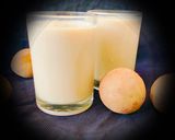 A picture of step 7 of Sapodilla milkshake.