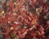 A picture of step 5 of Tomato korma.