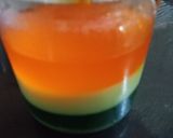 🇮🇳तिरंगा जेल कॅण्डल🕯 (tiranga gel candle recipe in marathi) रेसिपी स्टेप 5 फोटो 