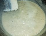 A picture of step 3 of White Sauce pasta.